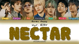 (Sub Indonesia) WayV (威神V) – Nectar (月之迷) [Hanzi|Pinyin|Indo] Color Coded Easy Lyrics