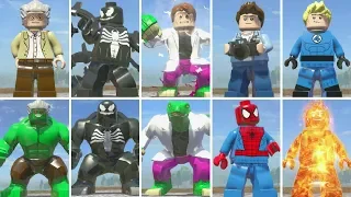 All Character Transformations in LEGO Marvel Super Heroes