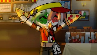 []🍕FREE PIZZA!?🍕[]Ft.Italy🇮🇹 and Romania🇷🇴[]Countryhumans x Gacha []