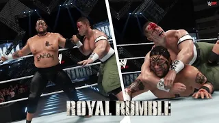 John Cena vs Umaga | Royal Rumble 2007 Highlights - WWE 2K19 SIMULATION