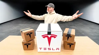 The Biggest TESLA Unboxing...