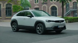 2020 Mazda MX-30 Exterior Design in Ceramic White