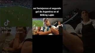 Briking Luján - Festejo del segundo gol de Argentina Vs Polonia