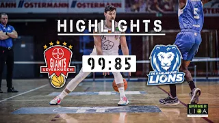 BAYER GIANTS Leverkusen : PS Karlsruhe Lions | 99:85 | Highlights | ProA 2020/21