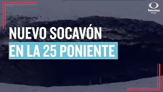 Nuevo socavón en Puebla