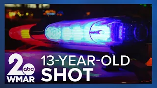 13-year-old girl in critical condition after being shot Monday night