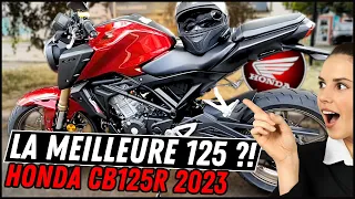 HONDA CB125R 2023 : REVIEW 🔥 Test + Balade #motovlog #testmoto #hondacb125r