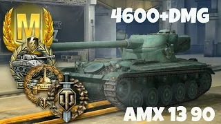 AMX 13 90 4600+dmg 5 kills [WotBlitz]