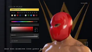 WWE 2K22 How to make spiderman