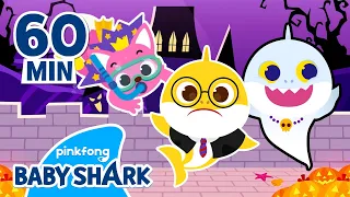 Baby Shark Halloween Hide'n Seek and Sing Along! | +Compilation | Halloween | Baby Shark Official