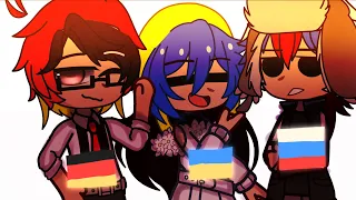 ~sing in..~ meme~ countryhumans~ ft. Germany, Ukraine and Russia~ 🇩🇪🇺🇦🇷🇺~original!!~