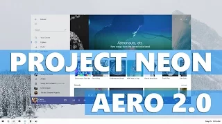 Project Neon – Windows Aero 2.0