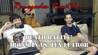 Renegades React to... Death Battle! Ironman vs. Lex Luthor