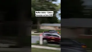 BMW 540i Muffler Delete + Catless Downpipe Sound