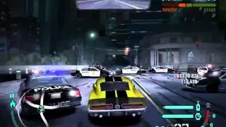 Need for speed carbon police chase (Shelby GT500) challenge series