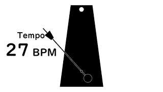 Metronome (Click) 27 BPM