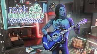 Квартира рок-музыканта 🎸 | Строительство | The Sims 4 | Speed Build | No CC