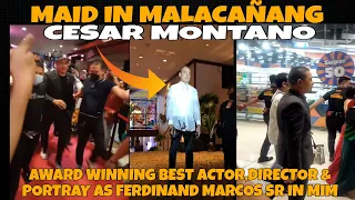 MAID IN MALACAÑANG CESAR MONTANO,AWARD WINNING BEST ACTOR,DIRECTOR & PORTRAY AS FERDINAND MARCOS SR