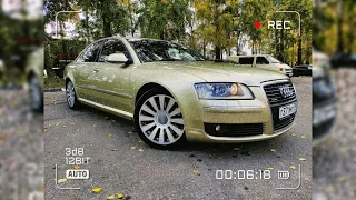 Обзор AUDI A8 D3 4,2FSI №4 Авось не сломается?!🧐