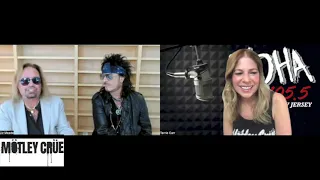 WDHA's Reconnect With Rockers with Vince Neil and Nikki Sixx From Motley Crue