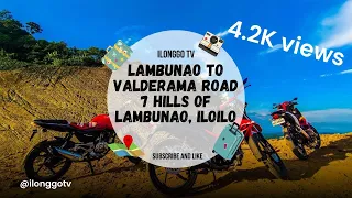 Lambunao to Valderama Road: 7 Hills of Lambunao, Iloilo