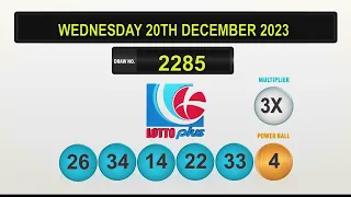 Nlcb Lotto Plus Draw Results Wednesday 20th December 2023