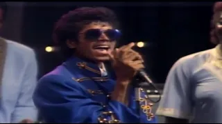 James Brown Calls Michael Jackson on stage 1980