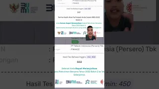 Hasil Tes Bahasa Inggris BUMN #hasiltesbahasainggrisbumn