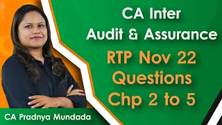 CAInter I Audit I RTP Nov 22 I Questions Part I