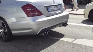 Mercedes S 63 AMG - Hard and Brutal Acceleration Exhaust and Hard Revs [HD]