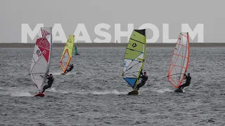 Super light Wind FREERIDE and FREESTYLE Session in Maasholm | kooks on the water