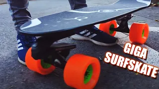 105 mm Dadbod Wheels on Waterborne FIN Surfskate