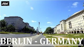 [4K] Berlin Cycling | From Lichtenberg to Kreuzberg | Warschauer Str | Frankfurter Allee | Germany