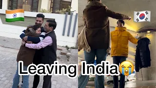 I am Leaving India😭 | India➡️Korea