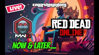 🔴 Read Dead Online FIRST TIME EVER after MWIII Zombies - GTA GUY PLAYS | LIVE 1/13/2024