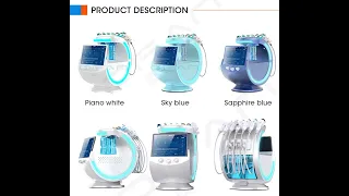How to Use Smart Ice Blue facial Machine Video