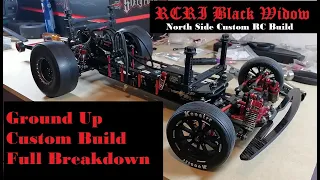 RCRI No Prep RC Drag Car Full Custom Build Break Down Black Widow Street Eliminator NPRC