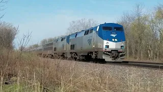 Amtrak P048 Lakeshore Ltd doing 78 MPH!