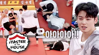 Cha Eun Woo experienced a low kick from Master Choo [Master in the House Ep 132]