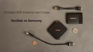 Portable SSD External Hard Drives: SanDisk vs Samsung