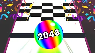 Ball Run 2048 ⚽️🎱🏀 Mode Infinity MAX Levels | GamePlay | Gaming | ios android games