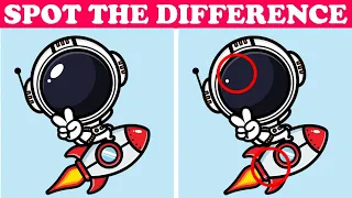 Spot the Difference: Astronaut