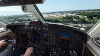 King Air 350 // Gusty Landing in Santa Monica