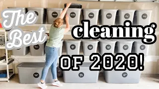 THE MOST EXTREME WHOLE HOUSE CLEANING MOTIVATION EVER!! | Best Of 2020 Clean With Me Marathon