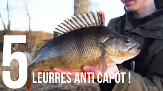 Les 5 leurres INDISPENSABLES - Anti CAPOT pour pêcher la Perche ( Débutant )