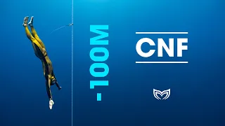 100m CNF Dive by Alexey Molchanov | CMAS World Record