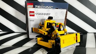 Review of Lego Technic set 42163 Heavy Duty Bulldozer