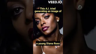 This A.I. tried generating an image of a young Diana Ross