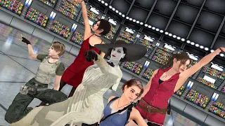 [MMD] Wengie Empire - Lady Dimitrescu, Jill Valentine, Ada Wong, Claire Redfield Resident Evil kpop