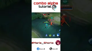 Alpha combo tutorial 😳